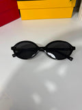 Lunettes de soleil ovale retro_Darb Shop