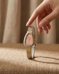 Montre dorée boitier goutte cadran soleil _ Darb Shop