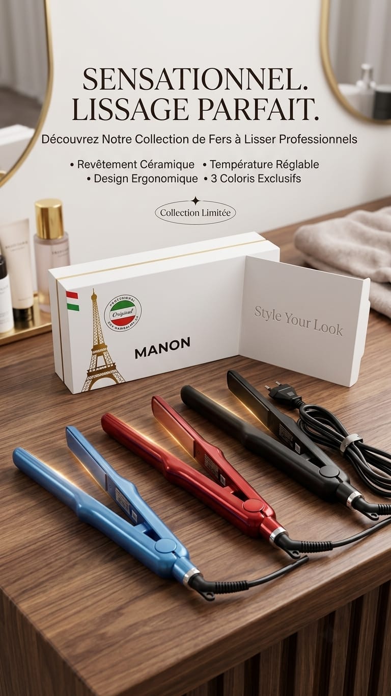 Lisseur Professionnel MAXISALON _  Haute température