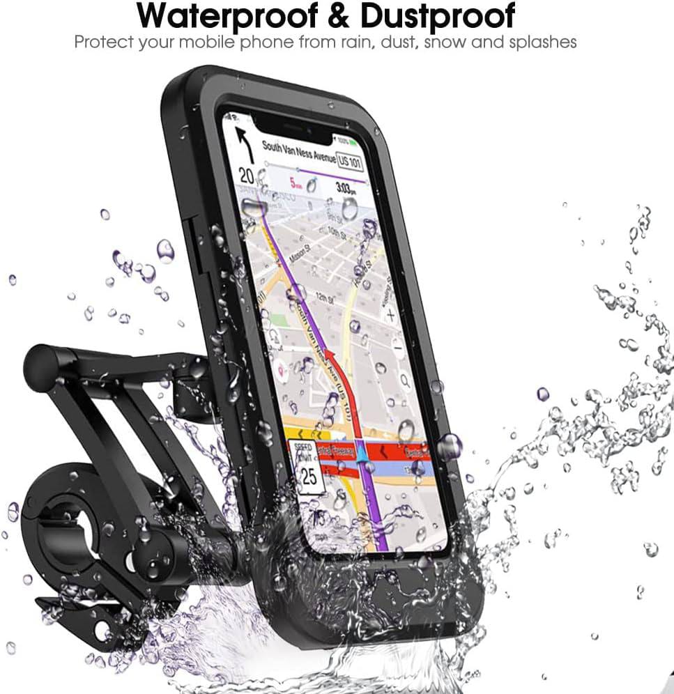 support téléphone étanche pour moto et scooter