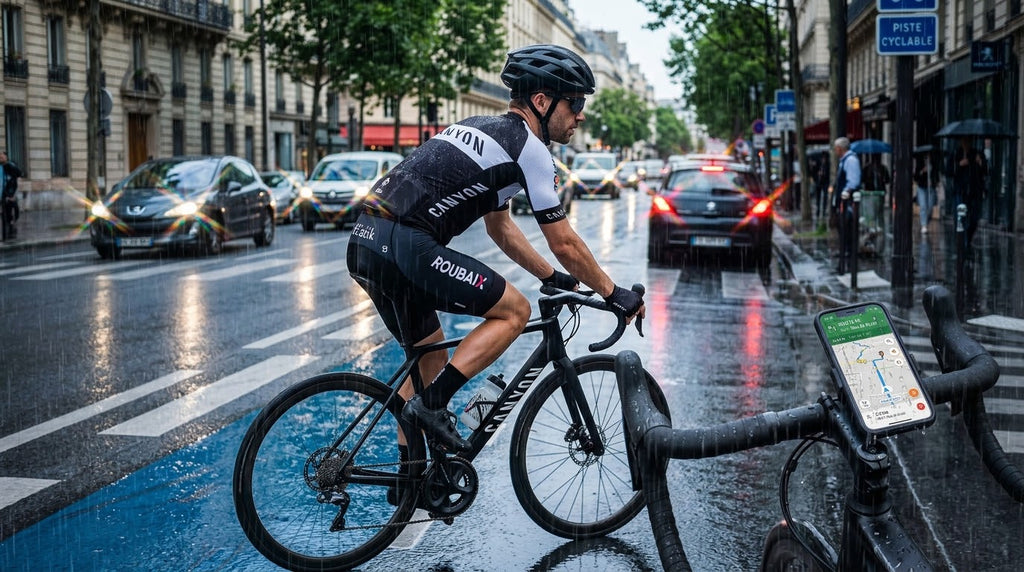 support téléphone étanche pour moto et scooter